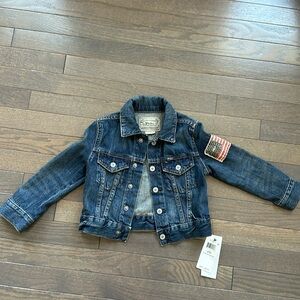 Polo RL Flag Denim Trucker Jacket. NWT. Boys 3T.